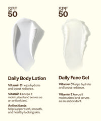Daily Body + Face Gel Bundle